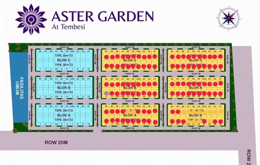 Aster Garden, Spesifikasi Tinggi Harga Terjangkau
